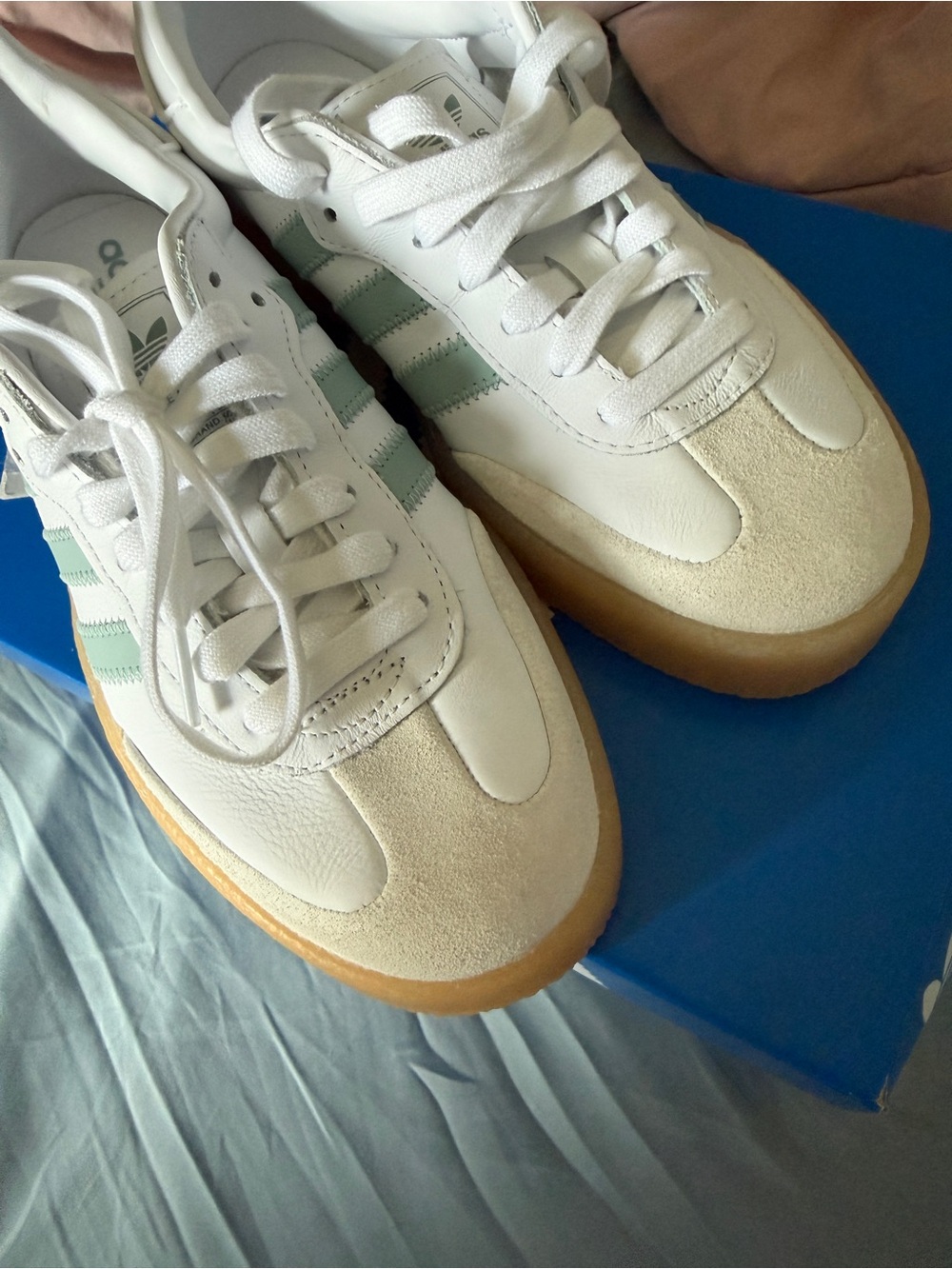 New in Box - Adidas Sambae - Blue - Picture 2 of 9